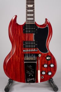 Gibson SG Standard 61 Maestro Vibrola Faded Vintage Cherry Satin