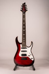 Schecter Banshee Extreme 7 Black Cherry Burst