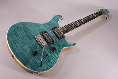 PRS SE Custom 24 Quilt Turquoise