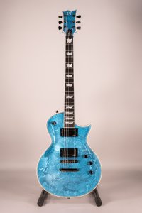 Esp ECLIPSE Custom Blue Liquid Metal Burst con Astuccio