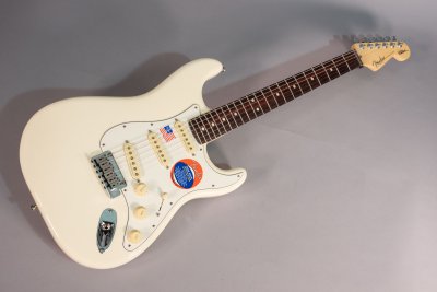 FENDER JEFF BECK STRATOCASTER OLYMPIC WHITE