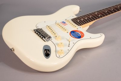 FENDER JEFF BECK STRATOCASTER OLYMPIC WHITE