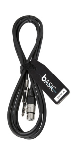 Bespeco Cavo Schermato Mt1 Jack Stereo M/Xlr F