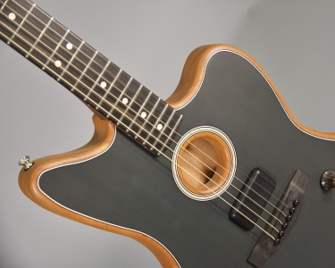 Fender American Acoustasonic Jazzmaster Tungsten
