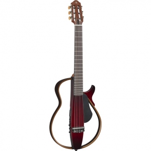 Yamaha Slg200N Crb Silent Guitar Nylon Crimson Red Burst