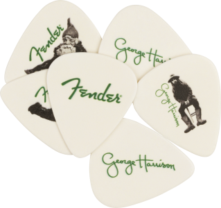 Fender Plettri George Harrison All Things Must Pass Pick Tin Set 6 Pz