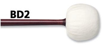 Vic Firth Mbd2 Battente Singolo per Cassa Modello Legato Testa in Feltro Morbido