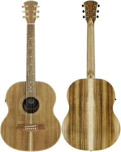Cole Clark Little Lady 2 Mini Series Natural Satin Chitarra Acustica Elettrifica