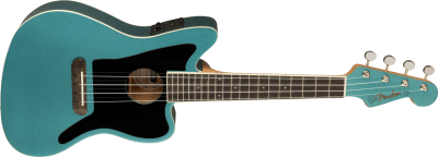 Fender Fullerton Jazzmaster Uke Concert Ukulele Tidepool