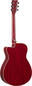 Yamaha FSCTAVT TransAcoustic FS Cutaway Ruby Red Chitarra Acustica Elettrificata