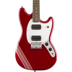 Squier Fsr Bullet Mustang Competition Candy Apple Red Chitarra Elettrica