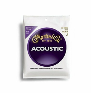 Martin M175PK3 80/20 Bronze Custom Light 11-52 Set of 3