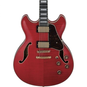 Ibanez As93Fmtcd Chitarra Semiacustica transparent Cherry Red