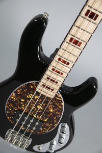 MusicMan StingRay 4 Short Scale BFR Flame Maple Neck Splinter Matched Headstock