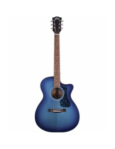 Guild OM240CE Dark Blue Burst Chitarra Acustica Elettrificata