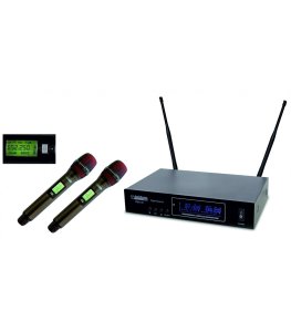 Audiodesign Pmu312 Sistema Wireless con 2 Microfoni a Gelato