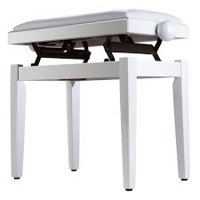 Soundsation Sbh100P-Wh Panca Pianoforte (Bianco Lucido/Skay Bianco)