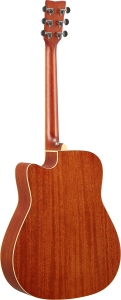 Yamaha Fg-Ta Transacustic Brown Sunburst