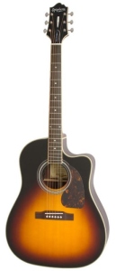 Epiphone ltd masterbilt aj-500rce vintage sunburst satin