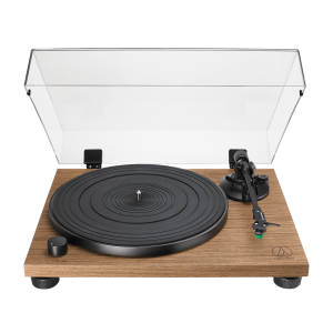 Audio Technica LP40wn Giradischi Manuale Trazione a Cinghia e Base Noce