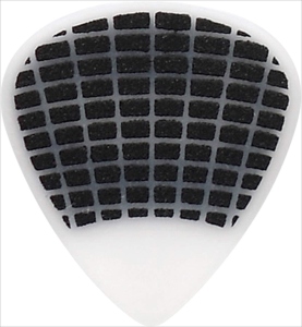 Ibanez Set 6 Plettri Sand Grip Bianchi da 1 mm di Spessore