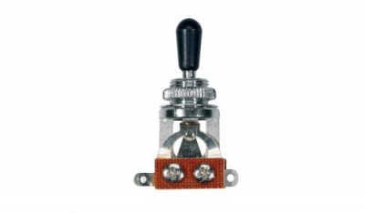 Boston Selettore 3 Vie Cap Nero Toggle Switch