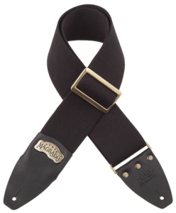Magrabo 243202M SC Cotton Nero 8cm terminali Core Nero, fibbia Recta Ottone