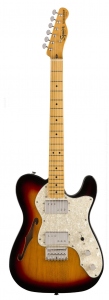 Squier Classic Vibe 70S Telecater Thinline 3 Color Sunburst