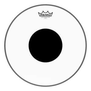 Remo Pelle Controlled Sound Clear 13' con Dot Black