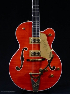 Gretsch G6120Tfm Players Edition Nashville Orange Stain