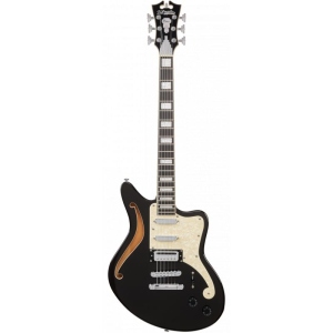 D'Angelico Bedfod SemiHollow Black Flake