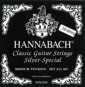 Hannabach 815Mt Muta Set 8 Corde Medium Silver Special