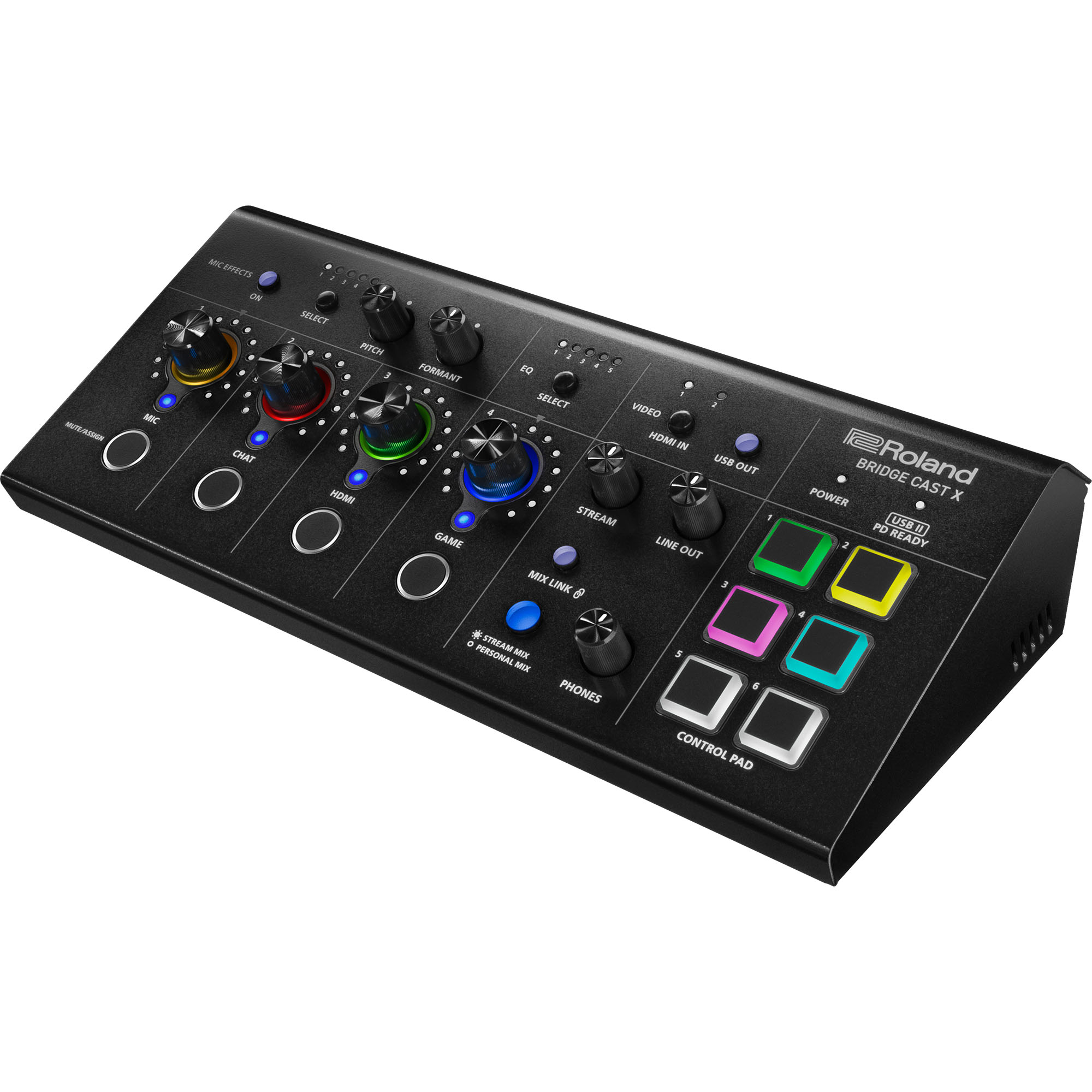 ROLAND BRIDGE CAST X DUAL BUS Mixer audio e interfaccia streaming AV professionale