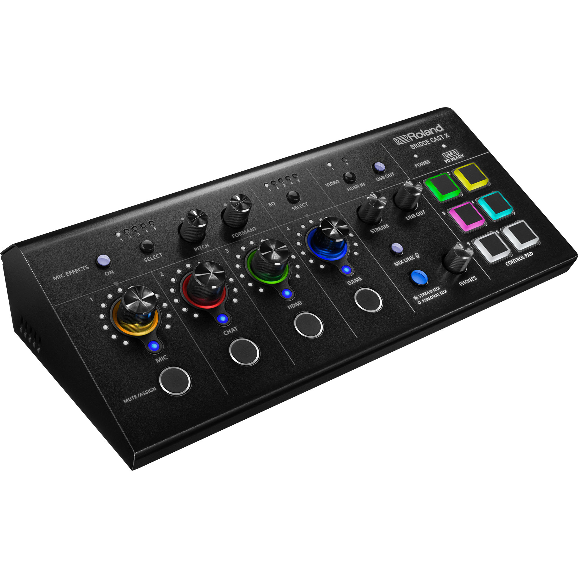 ROLAND BRIDGE CAST X DUAL BUS Mixer audio e interfaccia streaming AV professionale