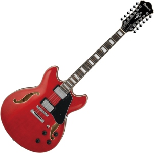 Ibanez AS7312TCD  Cherry Red 12 String Guitar
