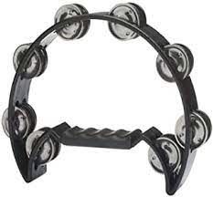 Stagg Tamburello 1/2 Luna Nero 16 Sonagl