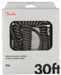 Fender Cavo Professional Grey Tweed 9Mt Dritto - Pipa