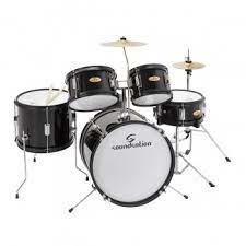 Soundsation Jdk100MBk Batteria Junior 5 Pz Black
