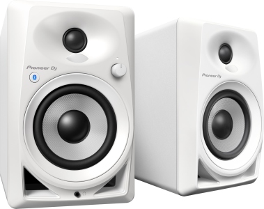Pioneer Dj Dm40 Monitor Attivi la Coppia con Bluetooth Bianche