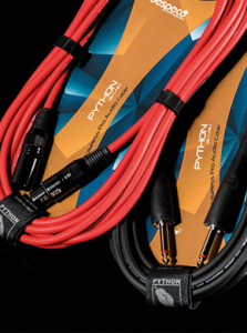 Bespeco Cavo Microfonico Mt1 Jack Mono  Rosso Fluorescente