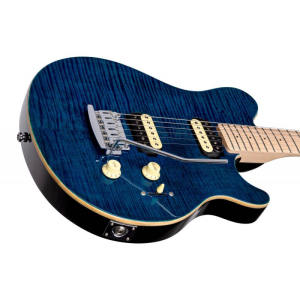 Sterling By Musicman Axis Flame Maple Top Neptune Blue