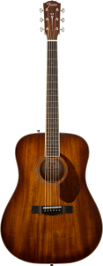 Fender Paramount Pm1 Standard Dreadnought All Mahogany Ne