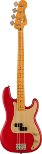 Squier 40Th Anniversary Precision Bass Vintage Edition Satin Dakota Red