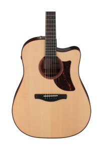 Ibanez AAD300CE Natural Low Gloss Chitarra Acustica Elettrificata