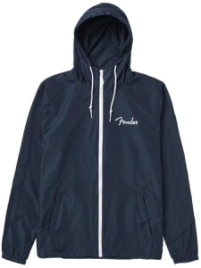Fender Spaghetti Logo Giacca a Vento Navy XX-Large