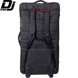 Walkasse Backpack Bag with Wheels for Extra Large 4 Chaneel DJ Controller