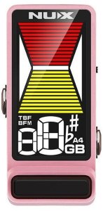 Nux NTU3 Flow Tune MKII Accordatore a Pedale con Modalità Compensata Pink