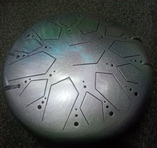 Your Music Handmade Steel Drum Grey