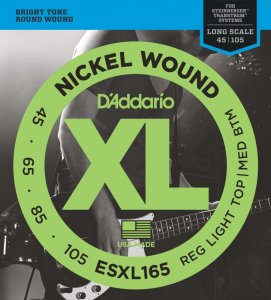 D'Addario Esxl165 Long Scale 50-105