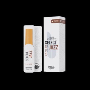 D'Addario Ance Organic Select Jazz Unfiled per Sax Tenore 2 Hard 5 Pz
